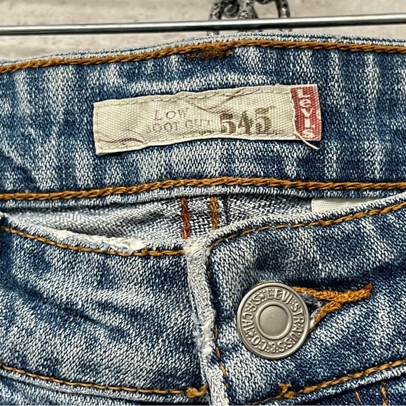 Levi’s Women’s 545 Low Boot Cut Denim Jeans Size 6M - Picture 5 of 9